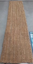 NATURAL 2'-3" x 9'-0" Broken Thread Rug, Reduced Price 1172791798 NF747A-29