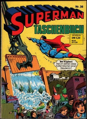 Superman Taschenbuch Band 36: Kosmische Schatzsucher + SM (1. Auflage 1981) Z 2+