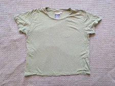 Jungmaven Shirt Womens Large Green Hemp Organic Cotton Crewneck Made USA Tee