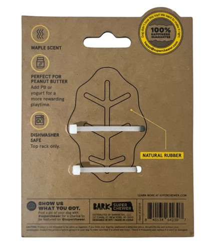 BARK BOX SUPER CHEWER TAKE IT OR LEAF IT NEW!! SMALL (0-20) - Picture 3 of 3