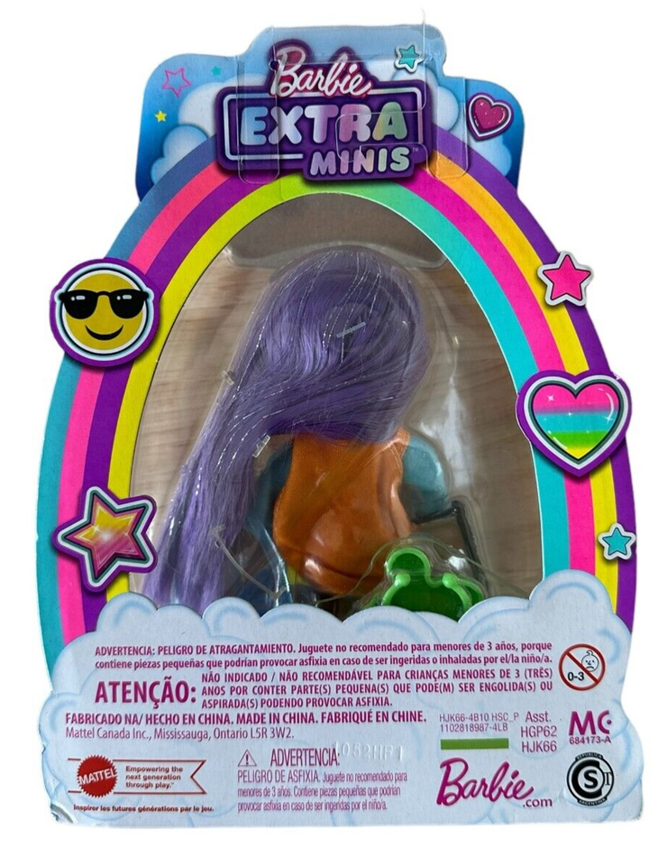 Barbie Extra Minis, Extra Cute Fashion & Accessories with Doll Stand eBay