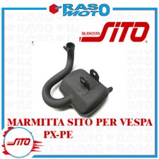 Marmitta SITO per Vespa PX 125 cod. 0231