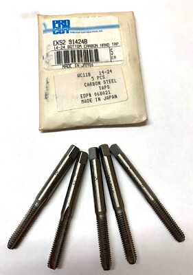 PROCUT 14-24 Bottom Carbon Hand Tap - WC11B - Qty. 5 - NEW