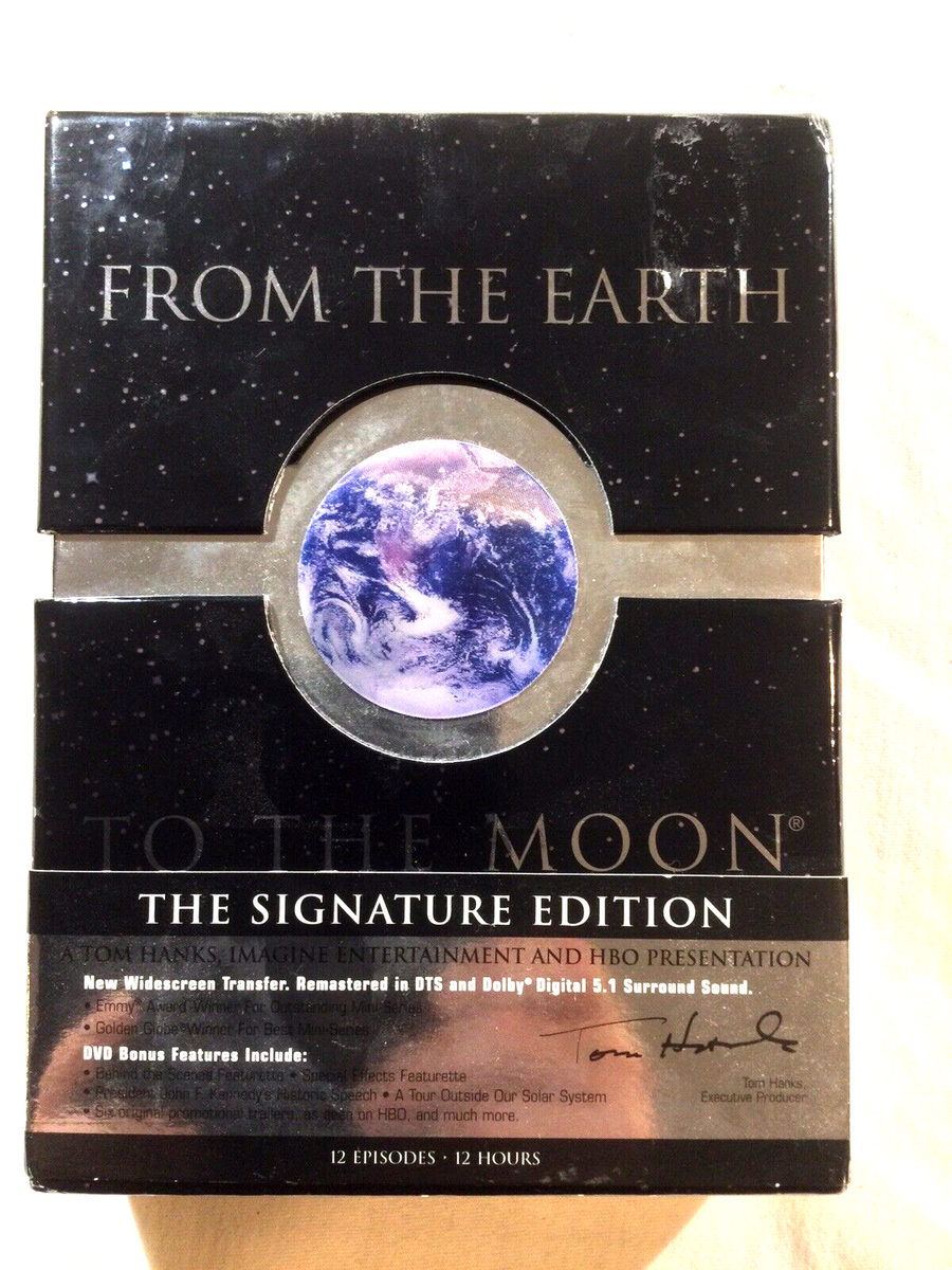 FROM EARTH TO THE MOON COMPLETE MINISERIES HBO TOM HANKS W