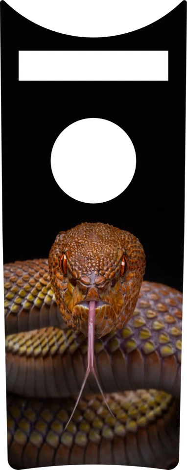 Viper Snake Dash Insert. Fits 2008-2023+ Harley Road King Dash. USA MADE - Image 2 of 4