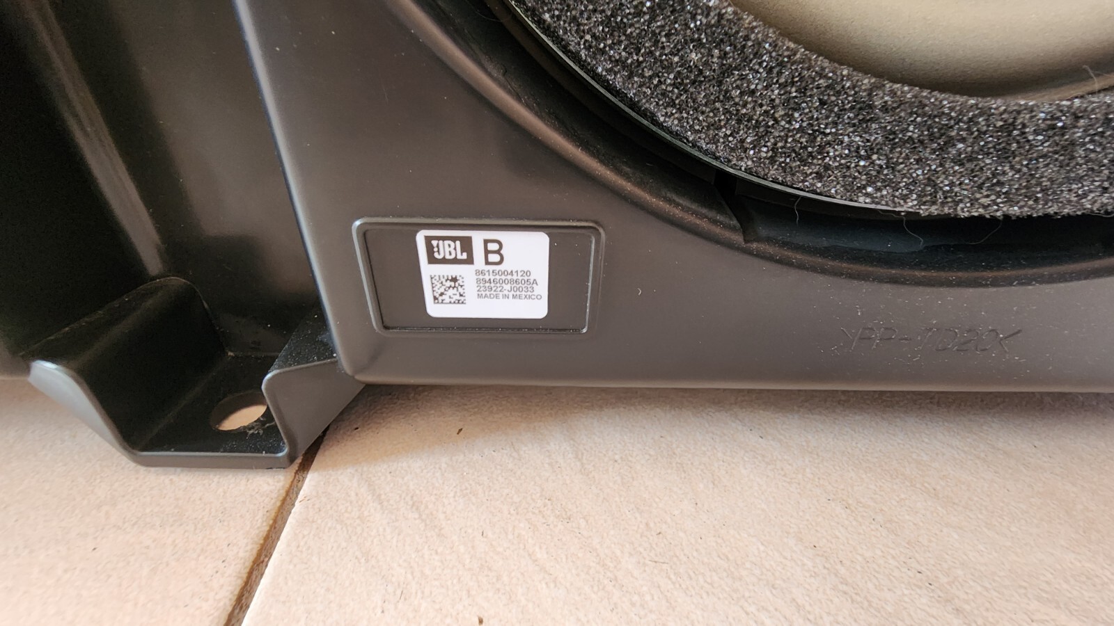 Toyota JBL Subwoofer eBay