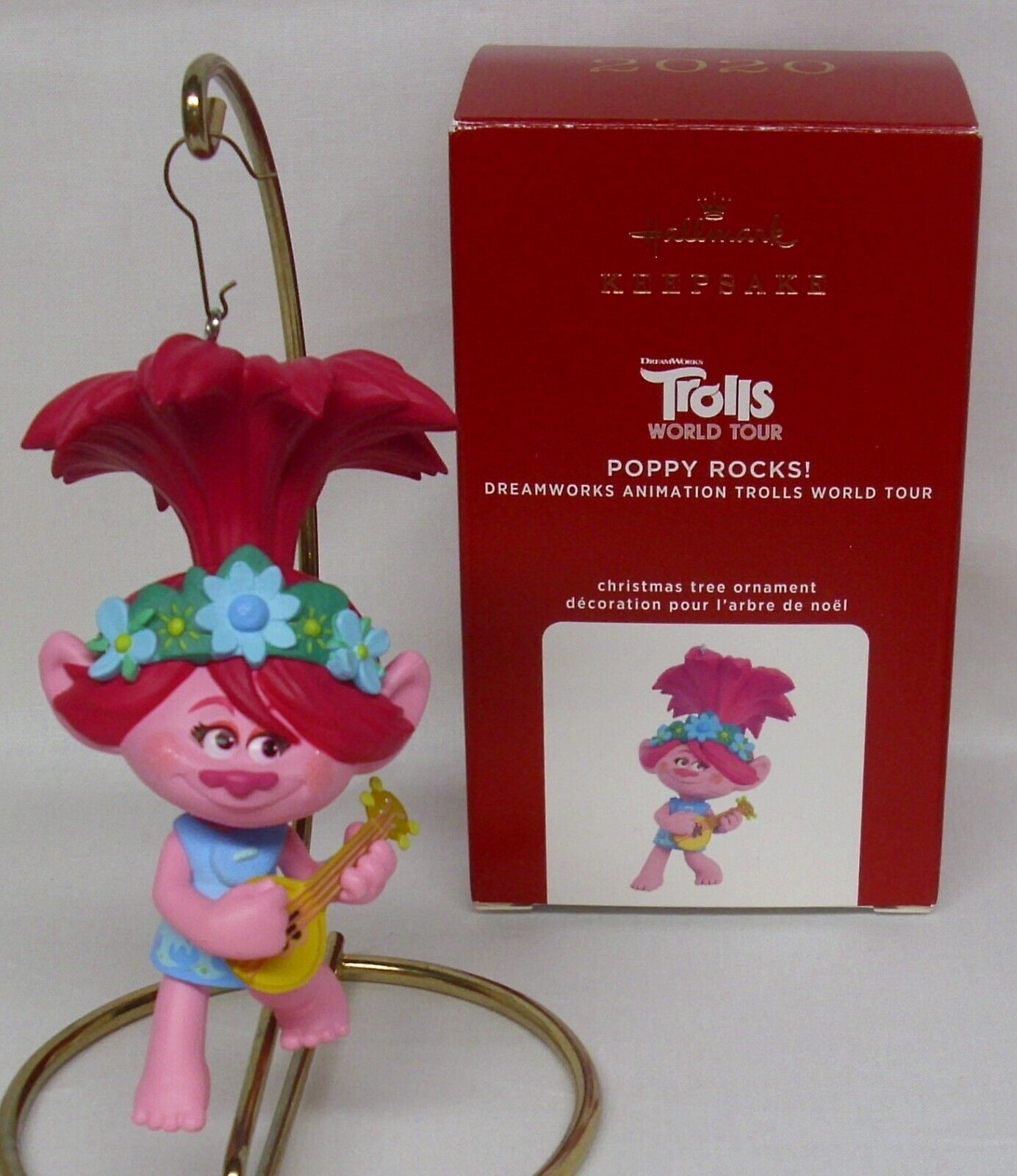 Princess Poppy With Ukulele Official Trolls World Tour Mini