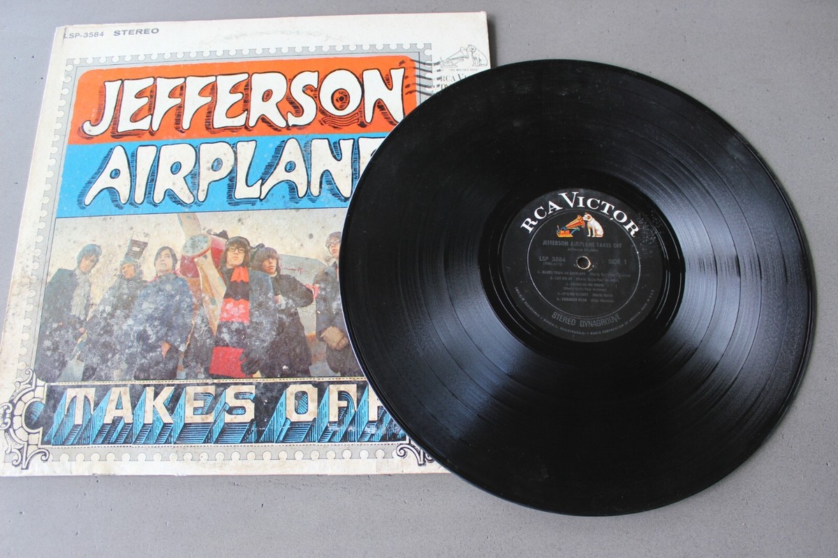 JEFFERSON AIRPLANE - TAKES OFF - RCA VICTOR RECORDS - LSP 3584