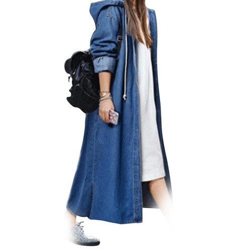 Women Fashion Loose Long Sleeve Hooded 