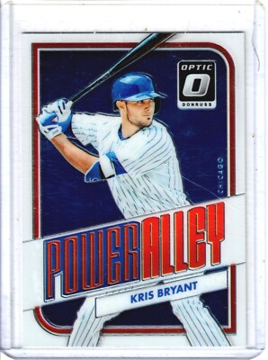 2016 Panini Donruss Optic Kris Bryant Power Alley
