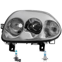 Scheinwerfer Links H7/HB3 FüR Renault Clio II Bb_ Cb_ Inkl. Osram Lampen