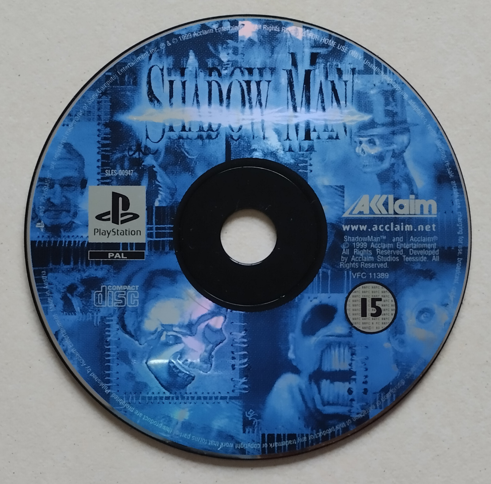 Playstation 1 PS1 - Shadow Man