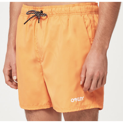 Oakley beach volleyball 16'' beach shorts soft orange costume new L