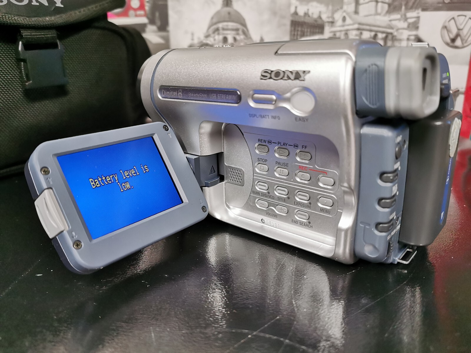 Sony Handycam DCRTRV265E Digital8 Video Camera Camcorder, Charger