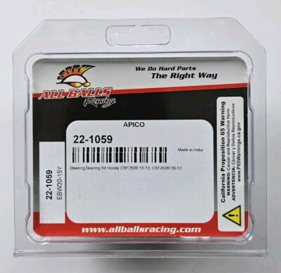 NEU ALLE KUGELN HONDA CRF250 2010-2013 CRF450 09-12 LENKLAGERSATZ 22-1059