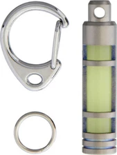 TEC Accessories Embrite Glow Fob Titanium  T3-B-NAT-EG