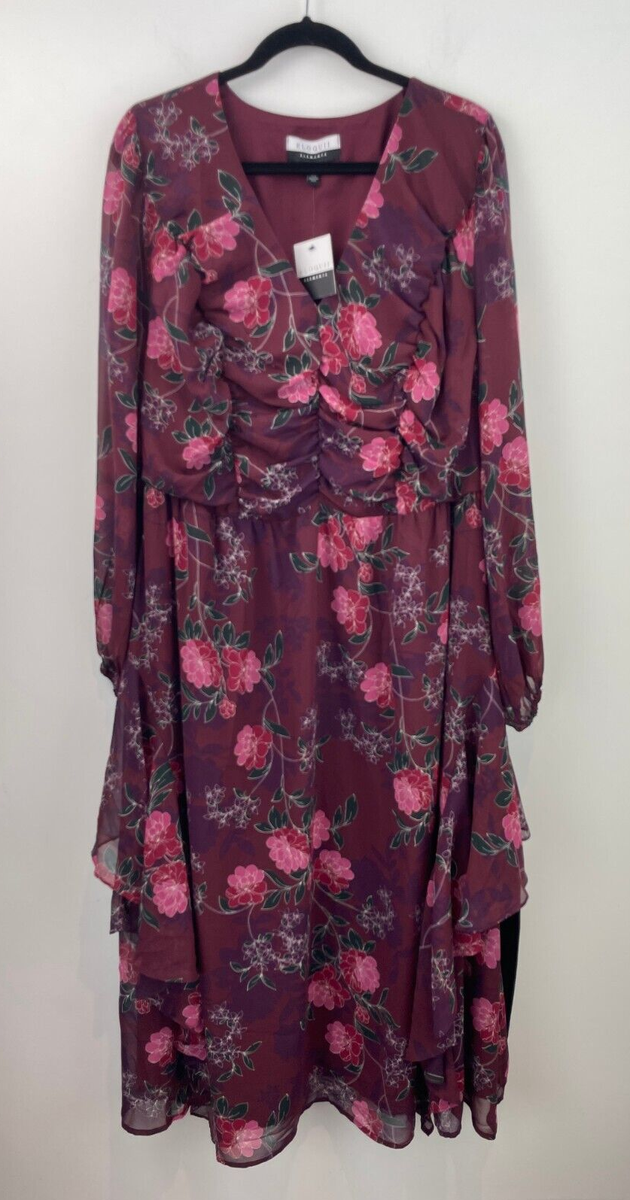 hot pink summer dresses Hot Pink Ruffled High Low Dress