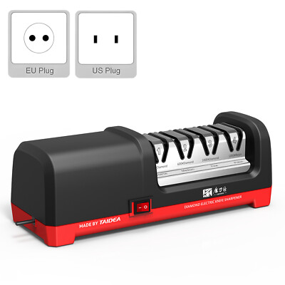 TAIDEA 4 Stage Electric  Sharpener 20° Grinding   Sharpener F9S4