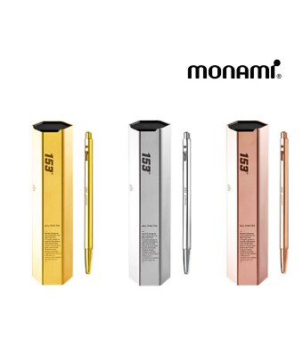 Monami 153 Limited Edition Gold Series Ballpoint Pen (0.7mm)-