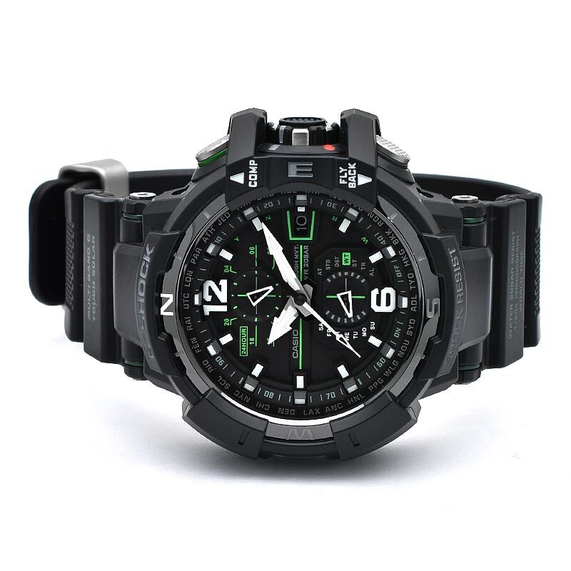 CASIO G-SHOCK GRAVITYMASTER GW-A1100-1A3JF SKY COCKPIT Radio Solar