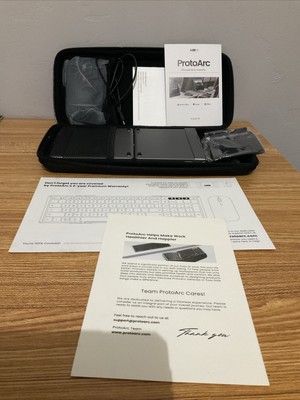 Proarc Xkm01  Foldable Full-Size Wireless Keyboard And Mouse Combo
