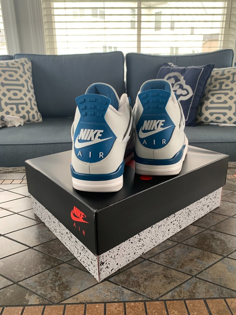 Size 6.5 - Air Jordan 4 Retro 2024 Military Blue for sale