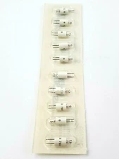 Lot of 10 General Instrument Miniature Lamps 7328 6 Volt .20A
