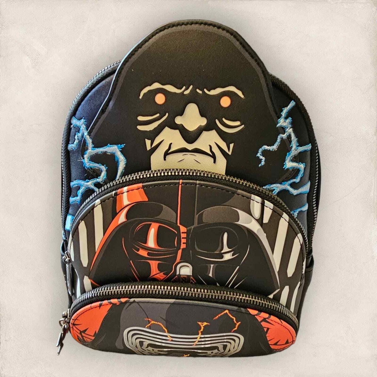 Loungefly Star Wars Villains Triple Pocket Glow-in-the-Dark 