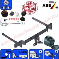 AHK & ES13 FüR MB C-Klasse W204 W-204 Ab 2007 AnhäNgerkupplung E-Satz - Komplett