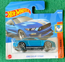 HOT WHEELS FORD SHELBY MUSTANG GT350R MUSCLE MANIA 9/10 MINT SHORT CARD 140