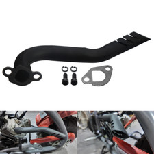 Black Exhaust Pipe Header Kit For Predator 212cc 224cc 196cc 5.5hp 6.5hp Go Kart
