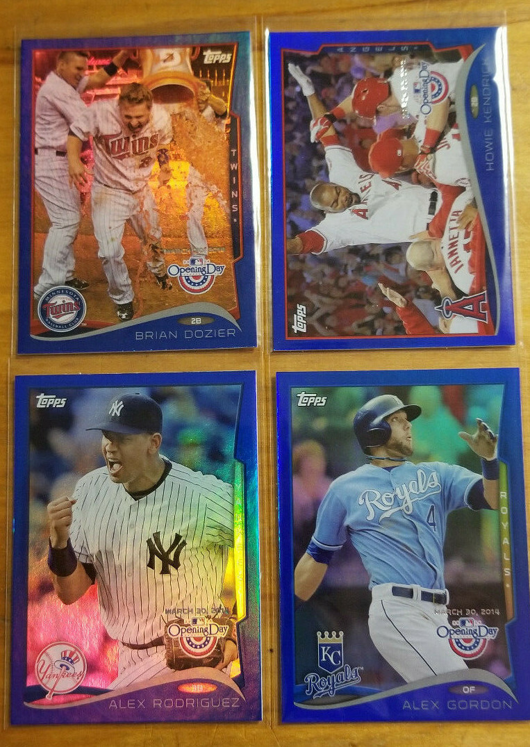2014 Topps Opening Day Blue Foil #/2014 Fill your set you pick choice 