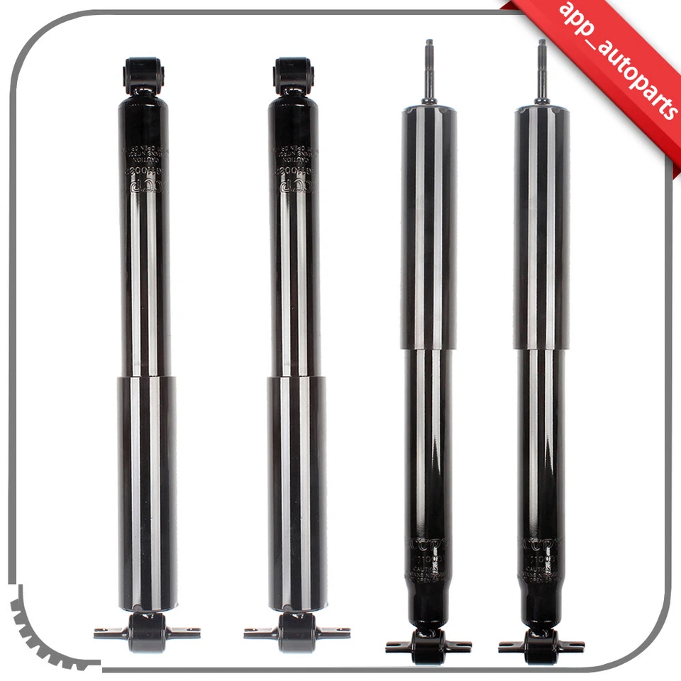 For 1997-2006 Jeep Wrangler Front Rear Absorber Struts Shocks Pair of Left Right - Image 3 of 4