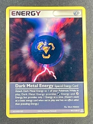 Dark Metal Energy 97/110 - Uncommon EX Holon Phantoms (eng) (ph1298)