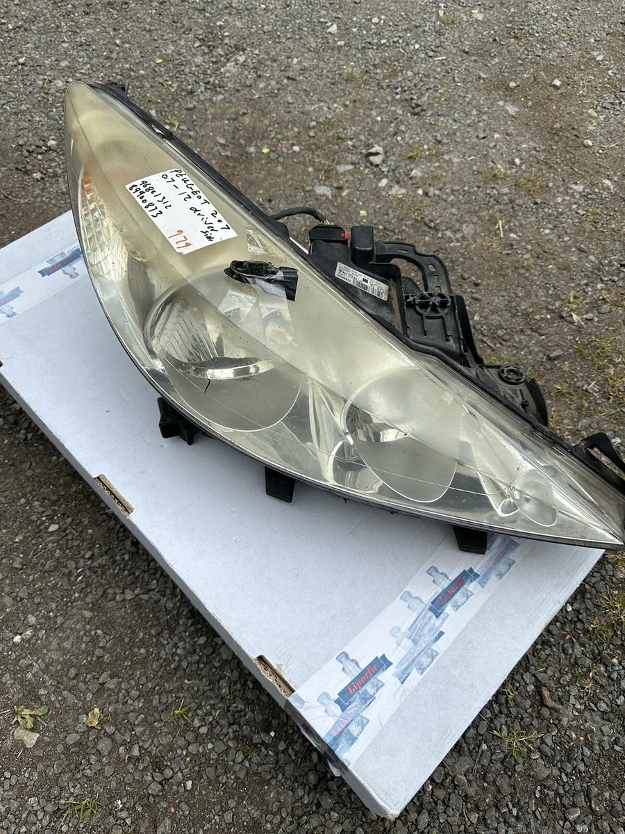 PEUGEOT 207 07-12 FRONT RIGHT SIDE HEADLIGHT 9680131280/01  