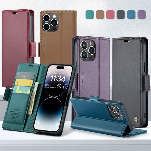 Funda tipo billetera CaseMe para iPhone 14 Pro MAX /14 plus /14 Pro/14 ranuras para tarjetas de identificación cubierta - Imagen 33 de 89