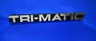 <!--F#f_0-->TRIMATIC Boot Lid Badge , Chrome , Brand New for Holden LC LJ Torana Trunk<!--F/-->
