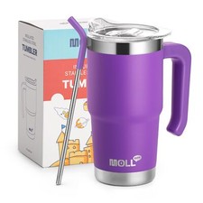 Kids 16 Oz Tumbler With Handlestainless Steel Double Wall Vacuum Insulated Trave