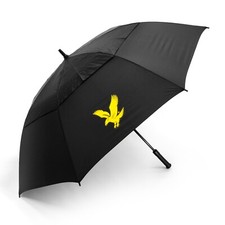 Lyle & Scott Umbrella Dual Canopy Windproof UV 62" Auto Open Non-Slip Handle