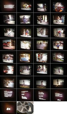 16mm Film Verkehrsfilm Von 1983 Kind Und Verkehr Kinder Als Radfahrer In Munchen Ebay