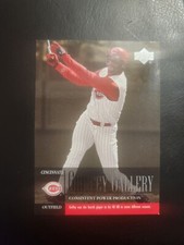 ken griffey jr 2001 U.D #484 GRIFFEY  GALLERY REDS HOF