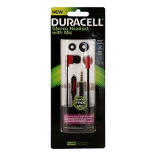 Stereo Headset With Mic Red / Black In-Ear Headset Hands Free