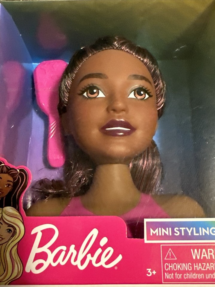 Barbie Fashionistas Stylingkopf 20cm - Frisierkopf Mit Zubehör Für Mädchen