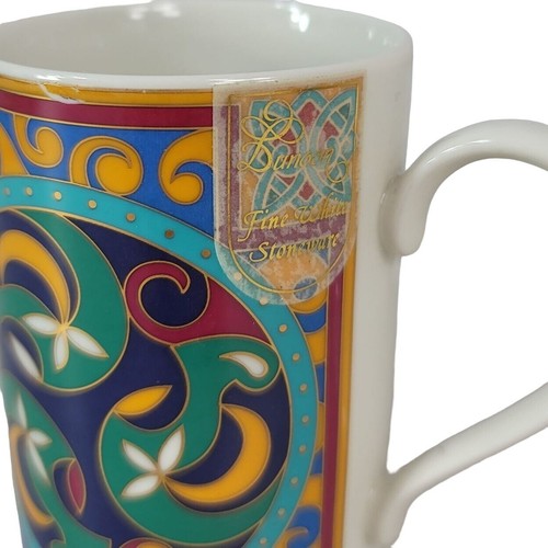 Dunoon Jane Brookshaw Jura Celtic Mug Abstract Geometric Scotland Stoneware NWOT - Picture 4 of 12