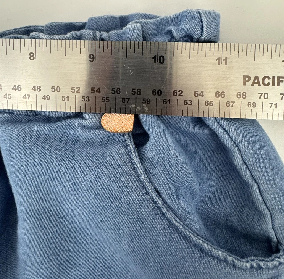 Pantalones Vince Camuto Denim Like 2 Pares Talla 6x Azul Oscuro y Claro Niñas Foto 3 de 4