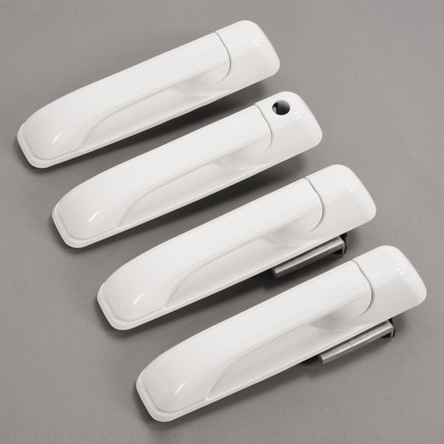 Manija de puerta exterior blanca para Dodge Ram 1500 2009-2024/RAM 2500 2011-2025 4 piezas - Imagen 5 de 12