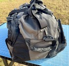 Oakley Duffle Bag Grey Nylon Tactical Pockets Adjustable Strap Travel Vintage — photo 2