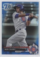 2017 Bowman Chrome Prospects Blue Refractor 70th Anniversary Mark Zagunis e5r