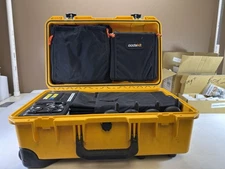 Oodalink Satellite Phone Kit With Hard Case And 4 Phones UNTESTED