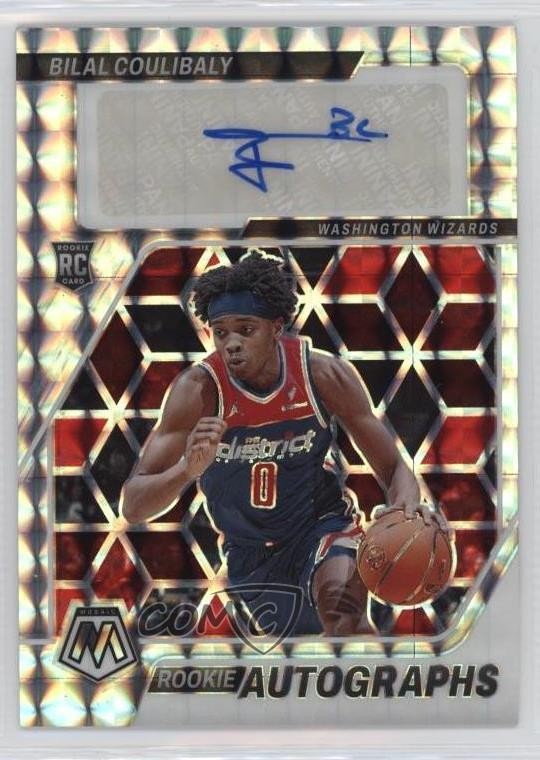 2023-24 Panini Mosaic Rookie Auto Mosaic Bilal Coulibaly #RA-BIL Auto RC 1b7p